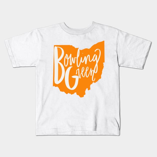 Bowling Green Kids T-Shirt by AlishaMSchil